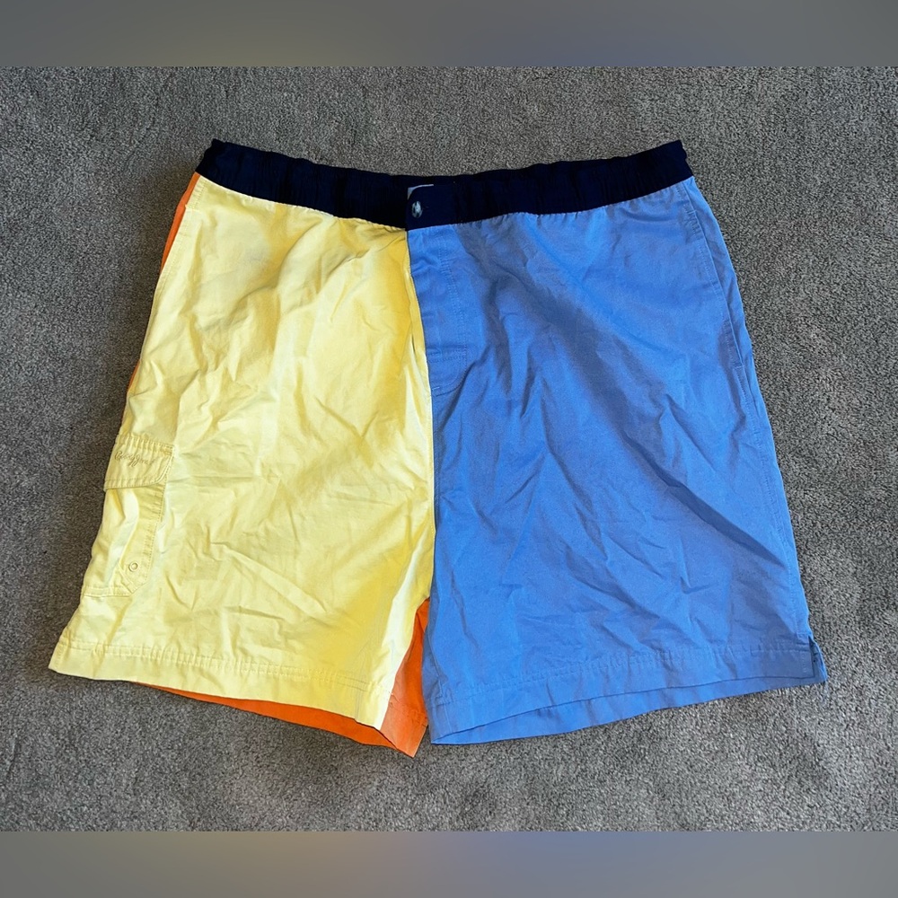 Vintage Bobby Jones Men’s size XL Colorblock Swim Trunks
